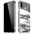 Grey Marbling iPhone XS Max Clear Case